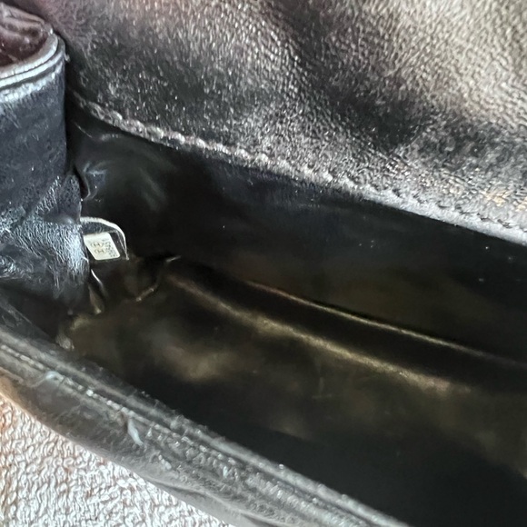 Vintage 1989-1991 Rare CHANEL Caviar Quilted Mini Square Flap Black Purse - Picture 6 of 8